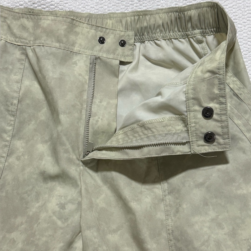 Fabletics Women Large Annie Dried Sage Tie Dye Texture Nylon Cargo Joggers - Picture 9 of 16